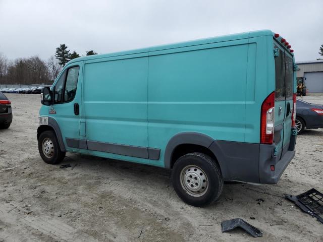 3C6TRVAG8EE104995 - 2014 RAM PROMASTER 1500 STANDARD TURQUOISE photo 2