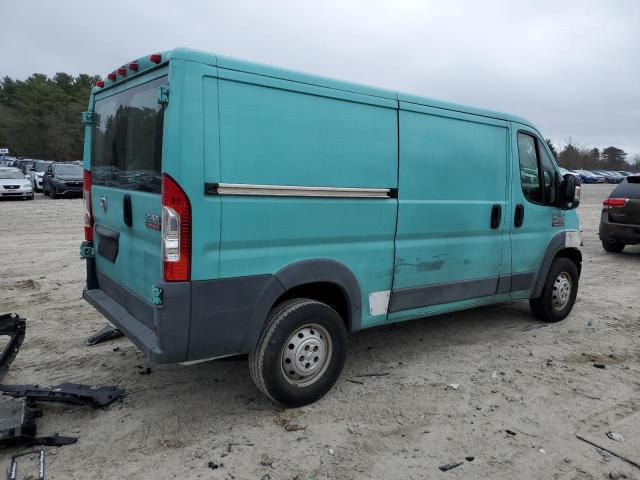 3C6TRVAG8EE104995 - 2014 RAM PROMASTER 1500 STANDARD TURQUOISE photo 3