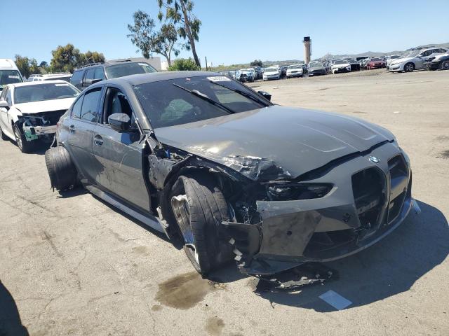 WBS33AY06NFM33852 - 2022 BMW M3 COMPETITION ნაცრისფერი ფოტო 4