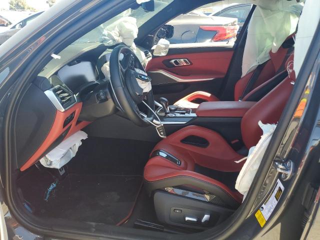 WBS33AY06NFM33852 - 2022 BMW M3 COMPETITION ნაცრისფერი ფოტო 7