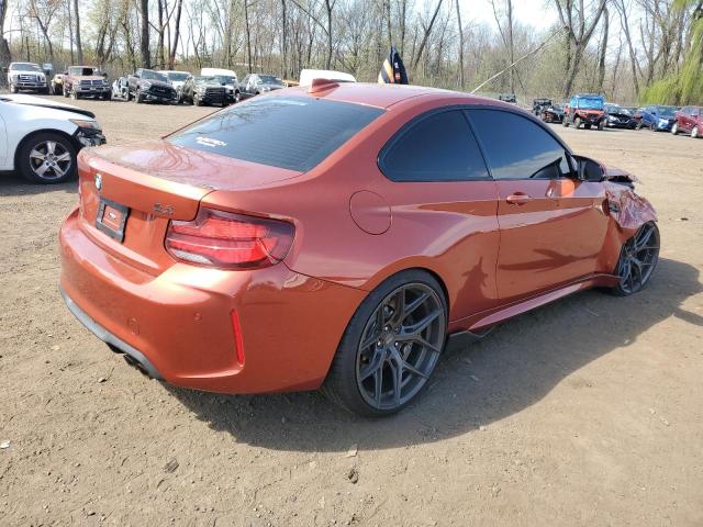 WBS2U7C06L7E78724 - 2020 BMW M2 COMPETITION ORANGE photo 3