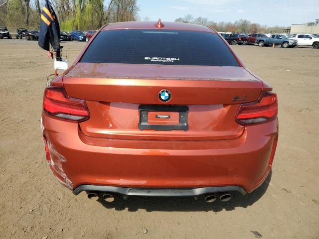 WBS2U7C06L7E78724 - 2020 BMW M2 COMPETITION ORANGE photo 6