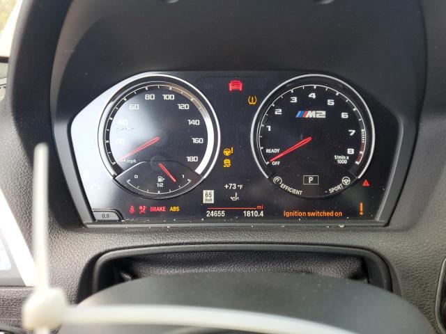 WBS2U7C06L7E78724 - 2020 BMW M2 COMPETITION ORANGE photo 9