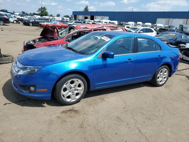 3FAHP0HA1BR139106 - 2011 FORD FUSION SE BLUE photo 1