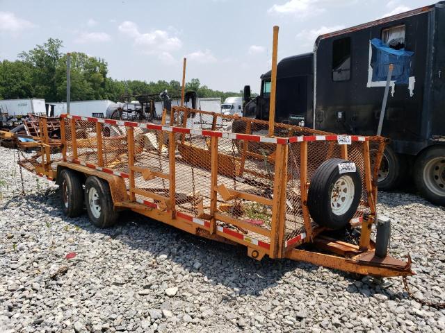 4P7U718256F015945 - 2015 TRAIL KING TRAILER ORANGE photo 1