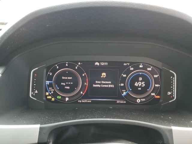 1V2JE2CA2NC212697 - 2022 VOLKSWAGEN ATLAS CROS SE Белый фото 9