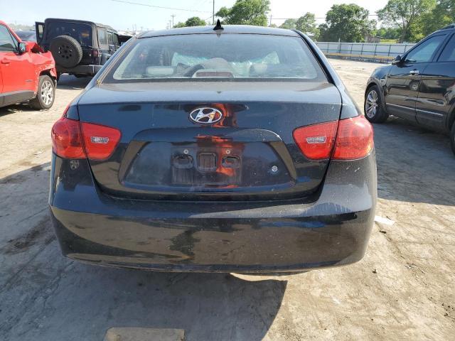 KMHDU46D69U742041 - 2009 HYUNDAI ELANTRA GLS BLACK photo 6