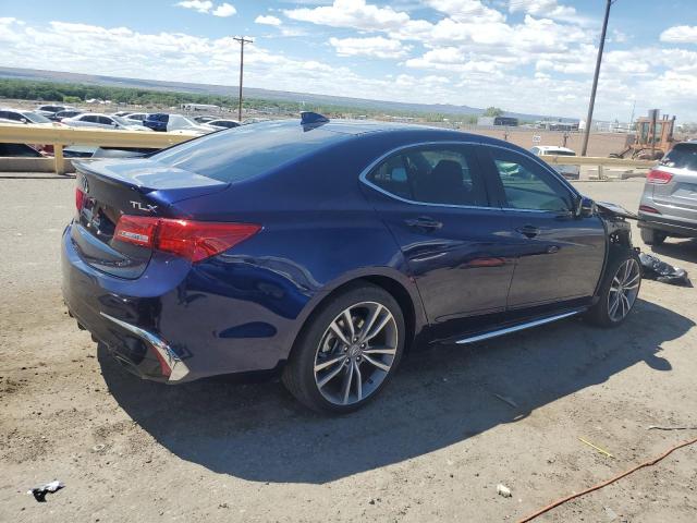 19UUB2F84KA002112 - 2019 ACURA TLX ADVANCE BLUE photo 3