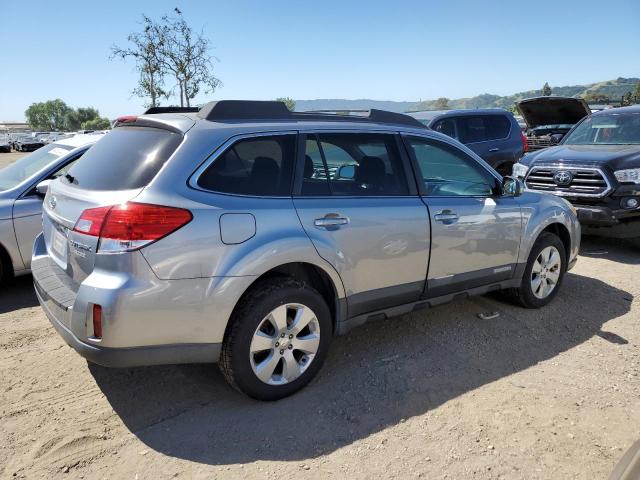 4S4BRBGC7B3406705 - 2011 SUBARU OUTBACK 2.5I PREMIUM GRAY photo 3