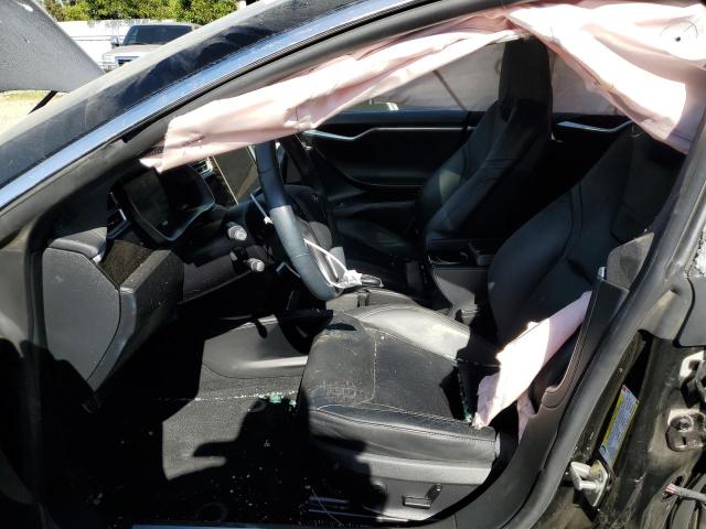 5YJSA1E12GF176900 - 2016 TESLA MODEL S შავი ფოტო 7