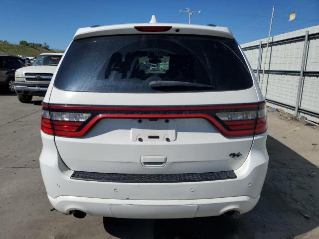 1C4SDJCT6HC692042 - 2017 DODGE DURANGO R/T WHITE photo 6