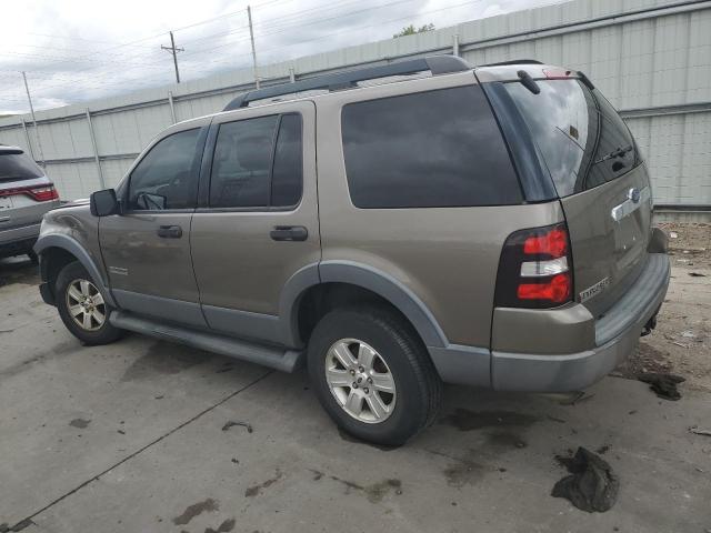 1FMEU73E86UA52970 - 2006 FORD EXPLORER XLT BROWN photo 2