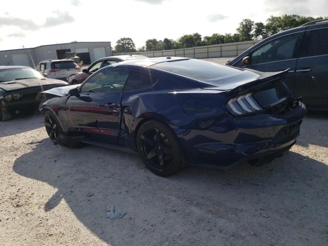 1FA6P8CF4J5146366 - 2018 FORD MUSTANG GT BLUE photo 2