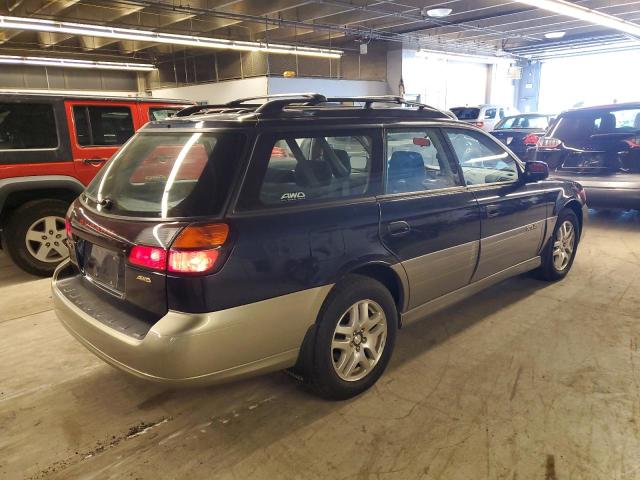 4S3BH675927613234 - 2002 SUBARU LEGACY OUTBACK AWP 蓝色 照片 3