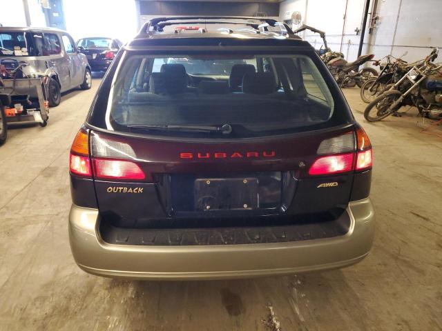 4S3BH675927613234 - 2002 SUBARU LEGACY OUTBACK AWP 蓝色 照片 6