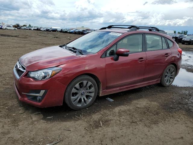 JF1GPAP6XGH256609 - 2016 SUBARU IMPREZA SPORT PREMIUM MAROON photo 1