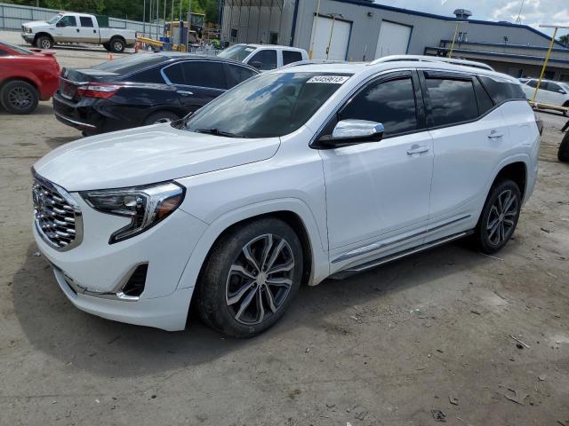 3GKALXEX5JL327884 - 2018 GMC TERRAIN DENALI WHITE photo 1