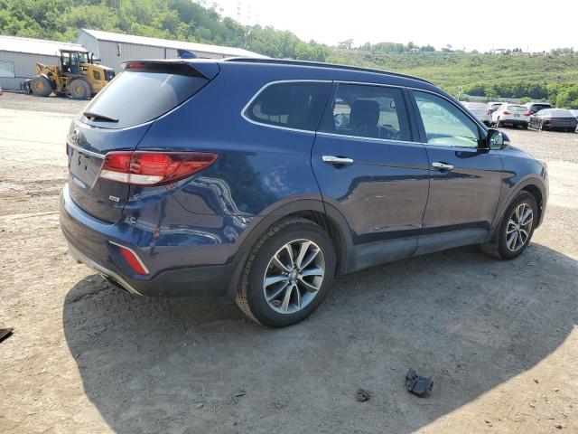 KM8SNDHF6HU191143 - 2017 HYUNDAI SANTA FE SE BLUE photo 3