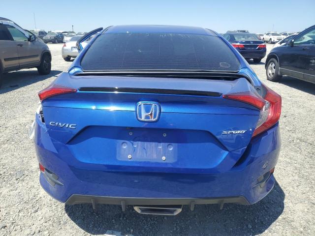 2HGFC2F85LH559099 - 2020 HONDA CIVIC SPORT BLUE photo 6