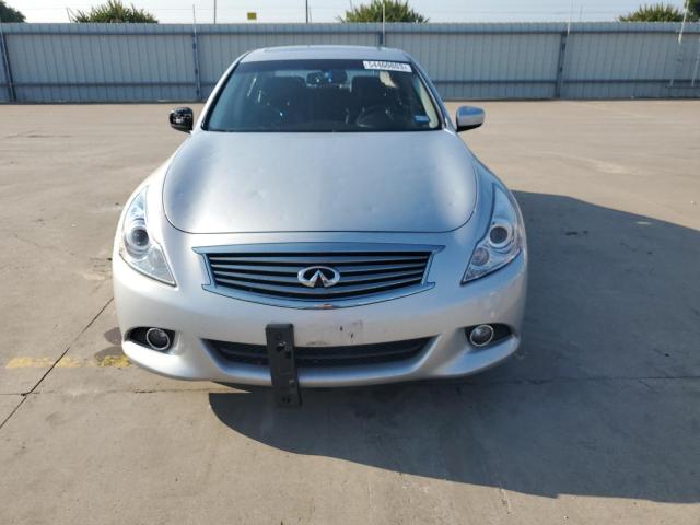 JN1CV6AR6DM357957 - 2013 INFINITI G37 SILVER photo 5