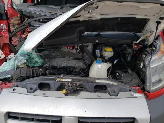 3C6URVJG5EE115330 - 2014 RAM PROMASTER 3500 HIGH წითელი ფოტო 12