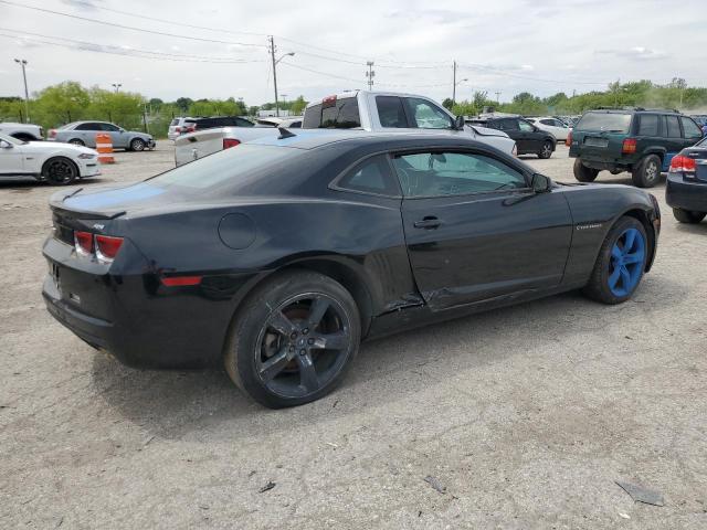 2G1FF1ED9B9131035 - 2011 CHEVROLET CAMARO LT BLACK photo 3