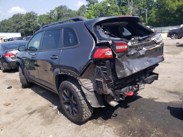 1C4PJMBS7EW255217 - 2014 JEEP CHEROKEE TRAILHAWK GRAY photo 2