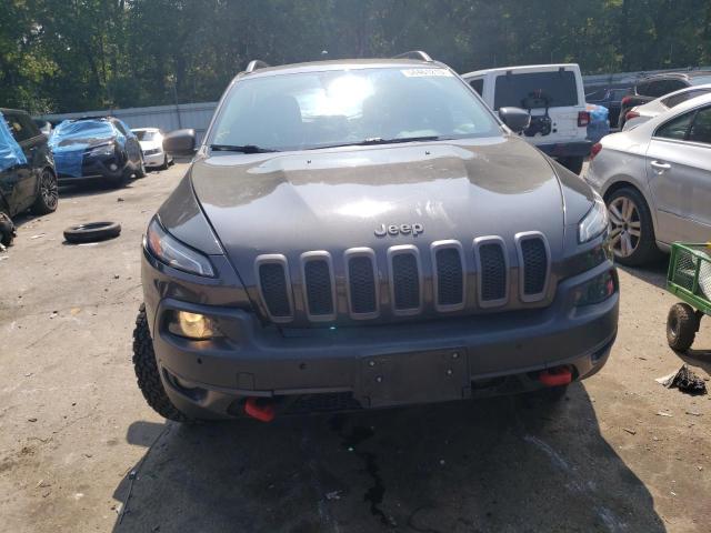 1C4PJMBS7EW255217 - 2014 JEEP CHEROKEE TRAILHAWK GRAY photo 5