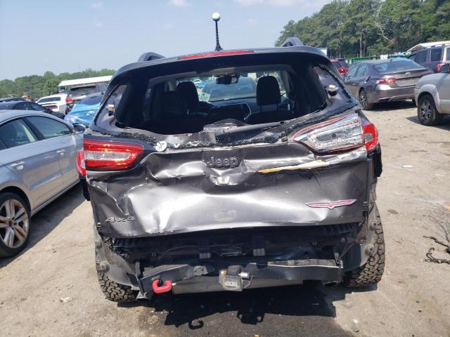 1C4PJMBS7EW255217 - 2014 JEEP CHEROKEE TRAILHAWK GRAY photo 6