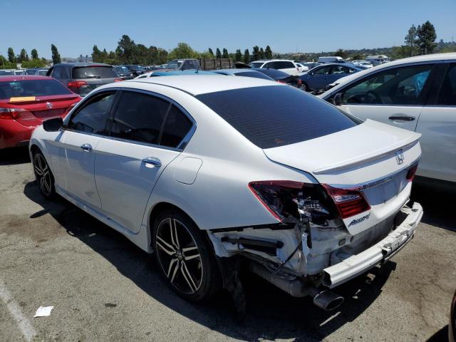 1HGCR2F5XHA215605 - 2017 HONDA ACCORD SPORT WHITE photo 2