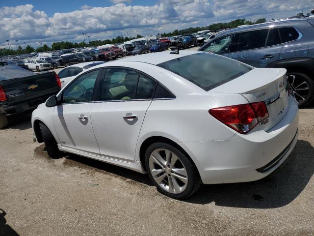 1G1PH5SC7C7228903 - 2012 CHEVROLET CRUZE LTZ WHITE photo 2