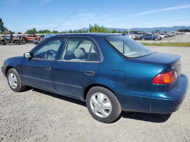 2T1BR12E2YC291664 - 2000 TOYOTA COROLLA VE GREEN photo 2