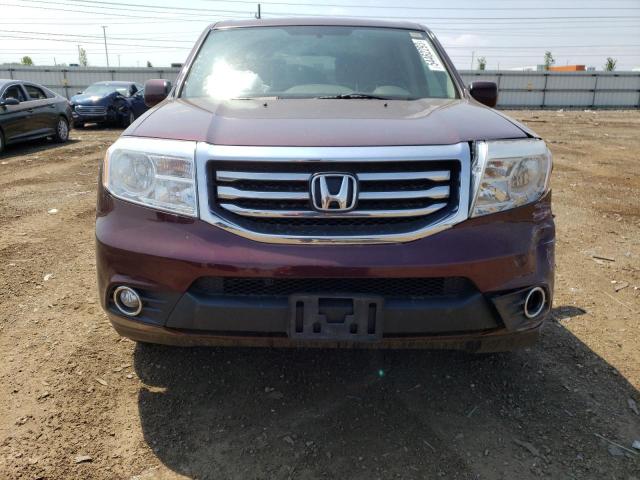 5FNYF4H55FB043347 - 2015 HONDA PILOT EXL MAROON photo 5