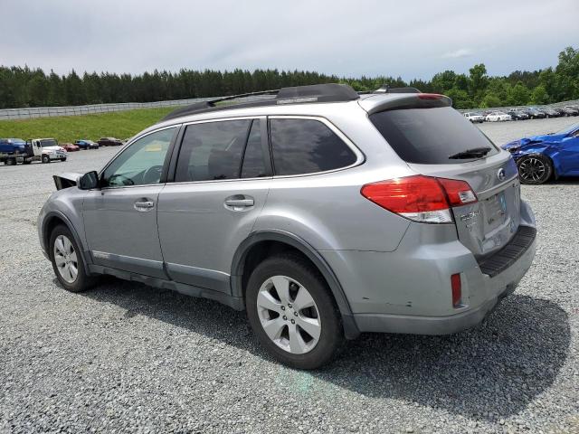 4S4BRCKCXB3393915 - 2011 SUBARU OUTBACK 2.5I LIMITED SILVER photo 2