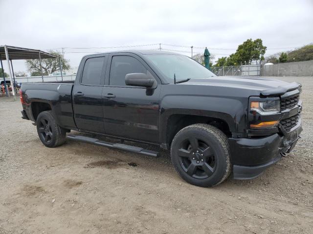 1GCVKPEC4JZ150993 - 2018 CHEVROLET SILVERADO K1500 CUSTOM BLACK photo 4