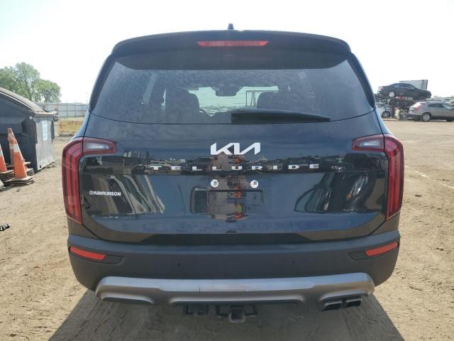 5XYP54HC5NG306943 - 2022 KIA TELLURIDE SX BLACK photo 6