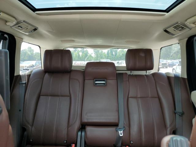 SALGV3EF4GA302449 - 2016 LAND ROVER RANGE ROVE AUTOBIOGRAPHY BLACK photo 10