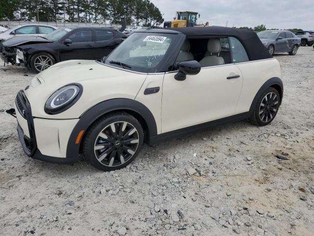 WMW43DL09N3P11744 - 2022 MINI COOPER S CREAM photo 1