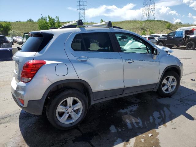 3GNCJPSBXKL222771 - 2019 CHEVROLET TRAX 1LT SILVER photo 3