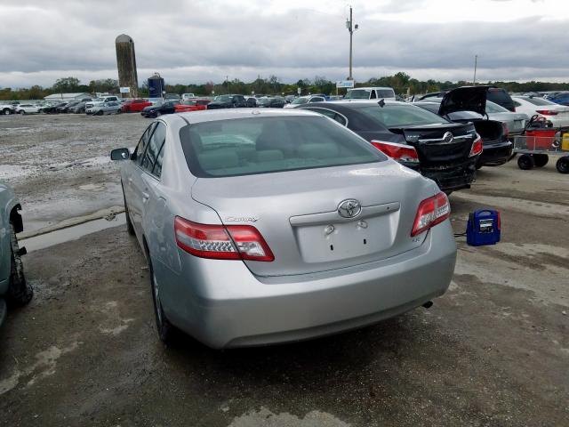 4T1BF3EK0BU737869 - 2011 TOYOTA CAMRY BASE  photo 3