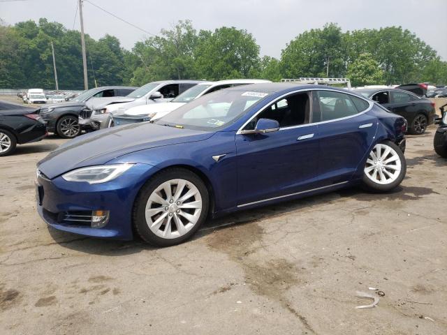 5YJSA1E25GF167505 - 2016 TESLA MODEL S Կապույտ լուսանկար 1