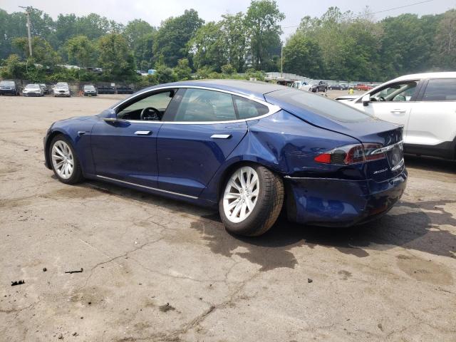 5YJSA1E25GF167505 - 2016 TESLA MODEL S Կապույտ լուսանկար 2