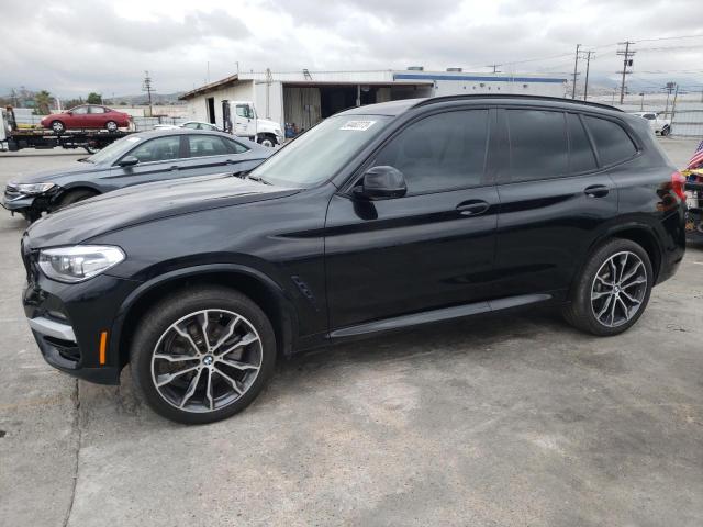 5UXTY3C01M9H61352 - 2021 BMW X3 SDRIVE30I Negro foto 1