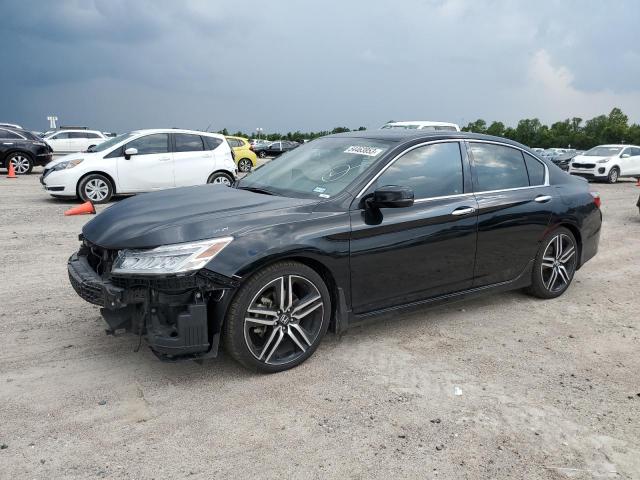 1HGCR3F9XHA009189 - 2017 HONDA ACCORD TOURING BLACK photo 1