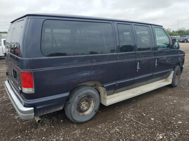 1FMRE11W9XHB04723 - 1999 FORD ECONOLINE E150 WAGON BLACK photo 3