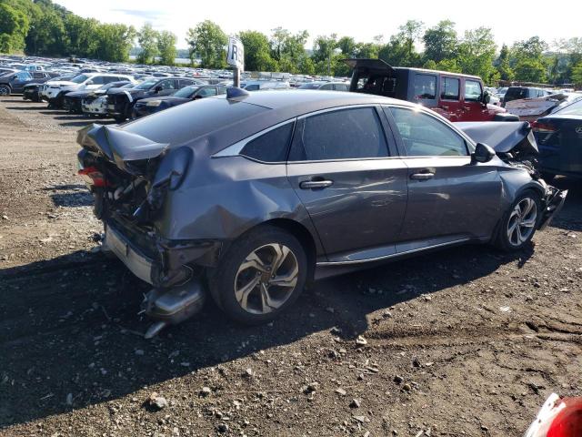 1HGCV1F53JA009439 - 2018 HONDA ACCORD EXL GRAY photo 3