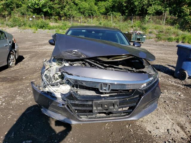 1HGCV1F53JA009439 - 2018 HONDA ACCORD EXL GRAY photo 5