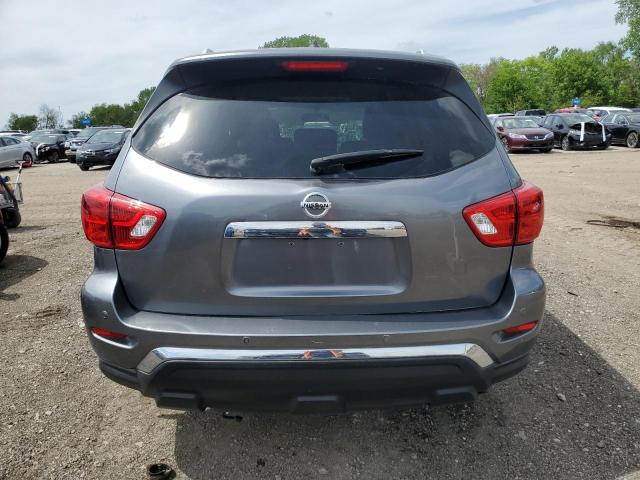 5N1DR2MM9JC612550 - 2018 NISSAN PATHFINDER S GRAY photo 6