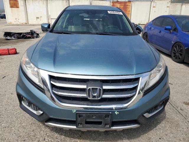 5J6TF2H57EL001377 - 2014 HONDA CROSSTOUR EXL GREEN photo 5