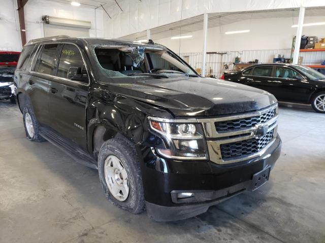 1GNSKBKC0HR379327 - 2017 CHEVROLET TAHOE K1500 LT BLACK photo 1